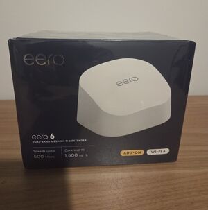 Eero 6 Dual-band Mesh Wi-Fi 6 Extender Add-on